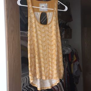 Anthropologie elephant tank top